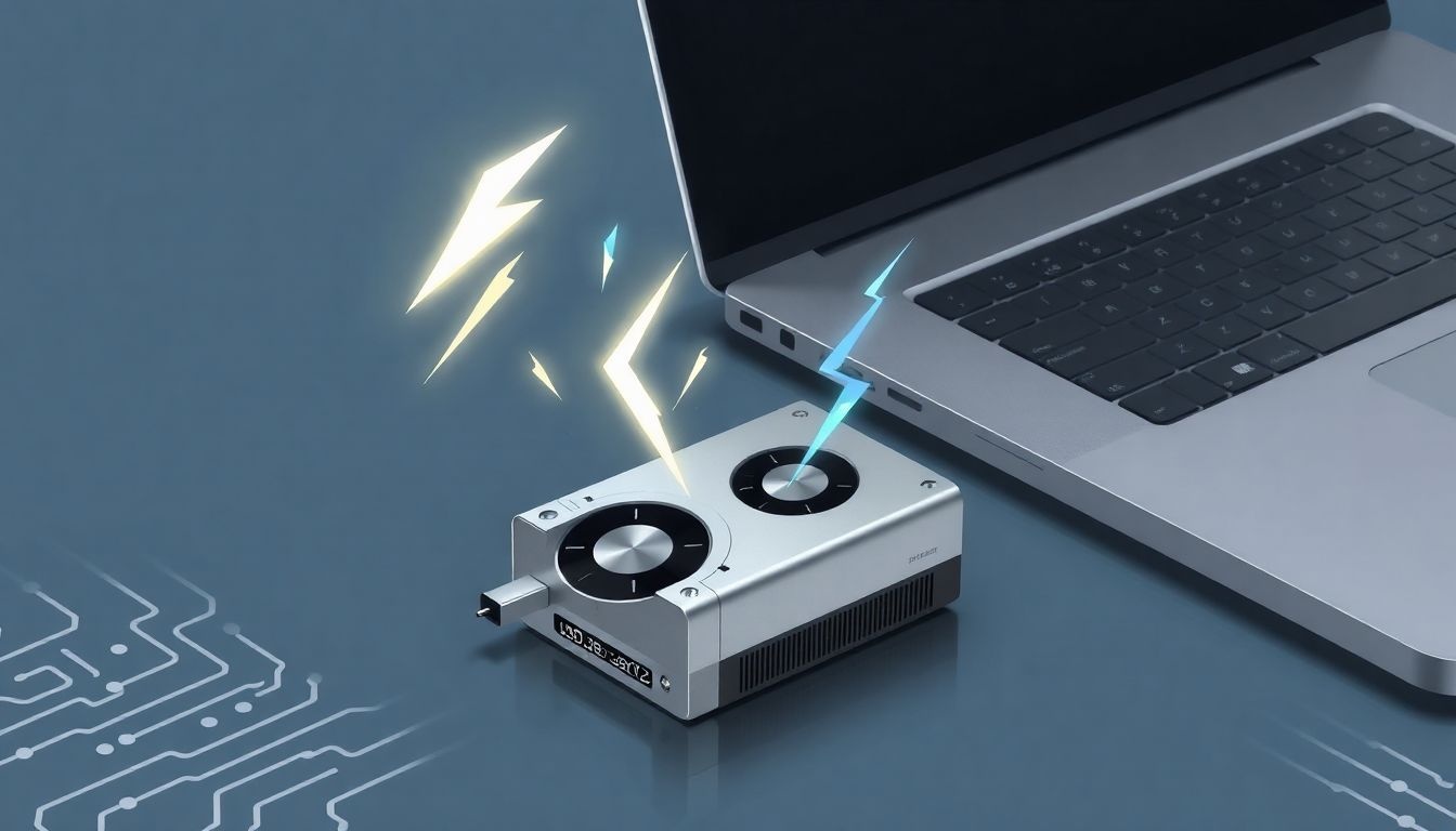 A Metal támogatja az eGPU-k teljesítményének hatékony kihasználását.