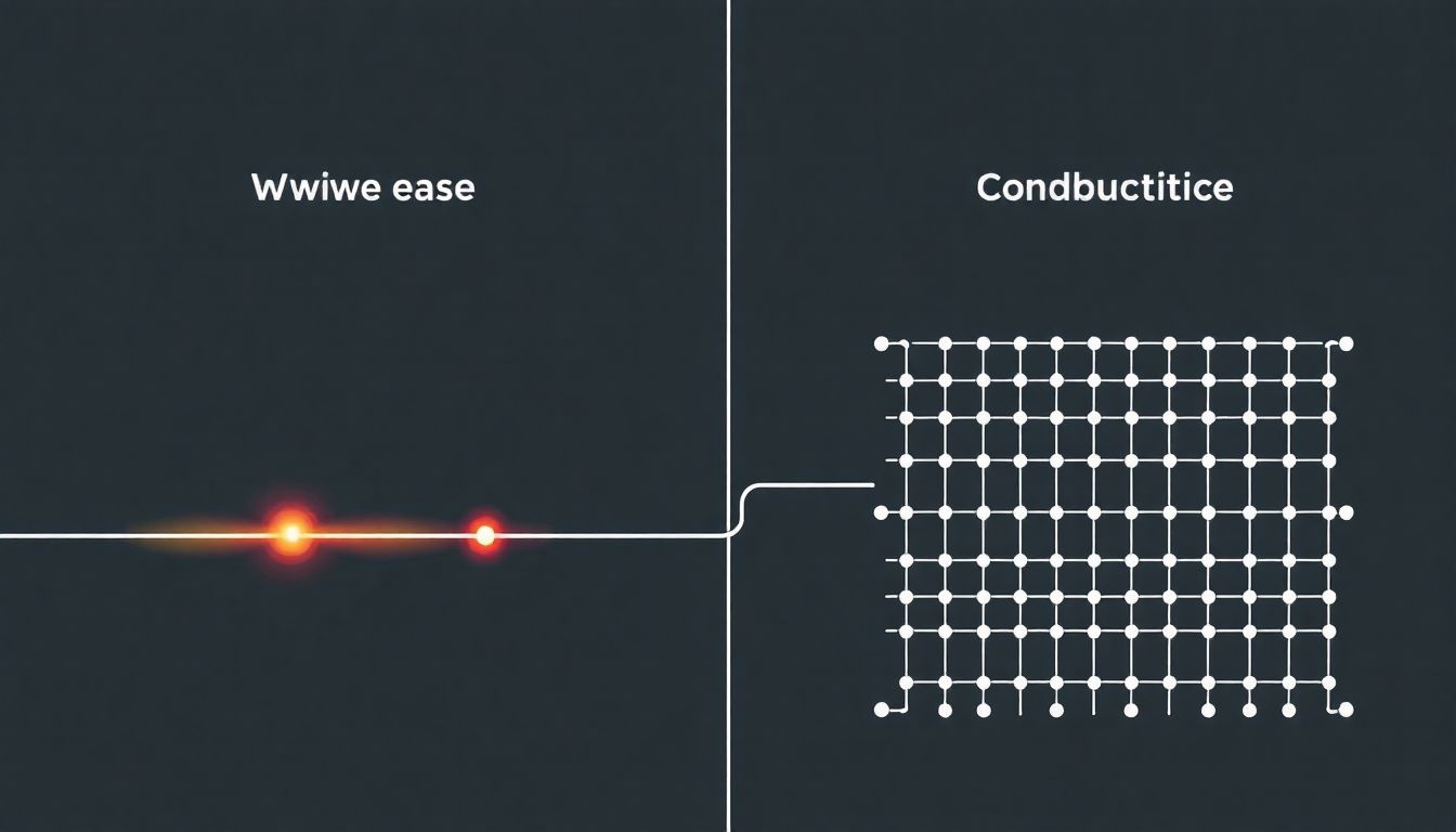 A vezetőképesség az anyag, a konduktivitás a geometria függvénye.
