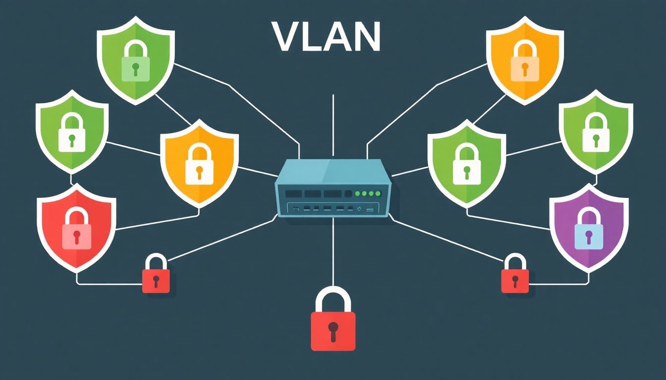 A VLAN biztonság növelése szigorú hozzáférés-ellenőrzéssel érhető el.
