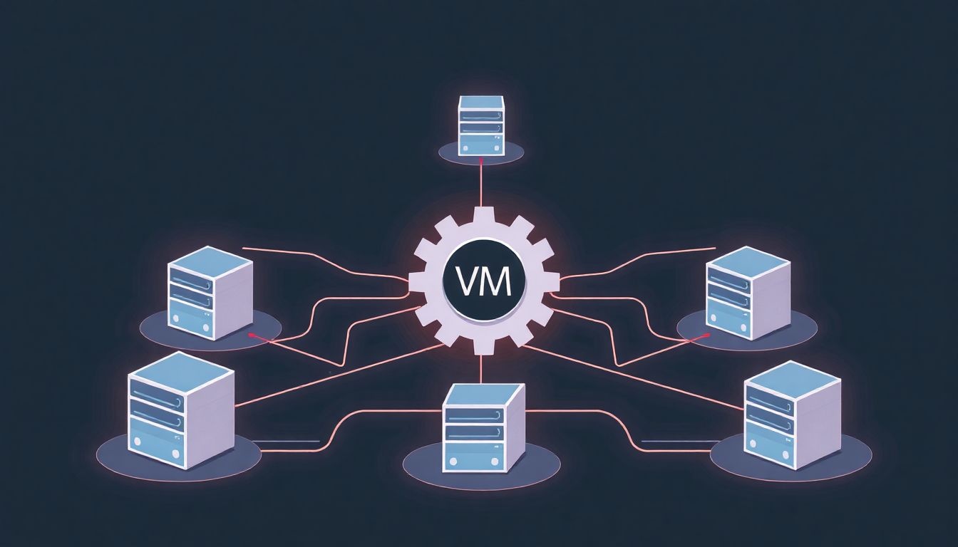 A VMMS automatizálja a virtuális gépek indítását és leállítását.