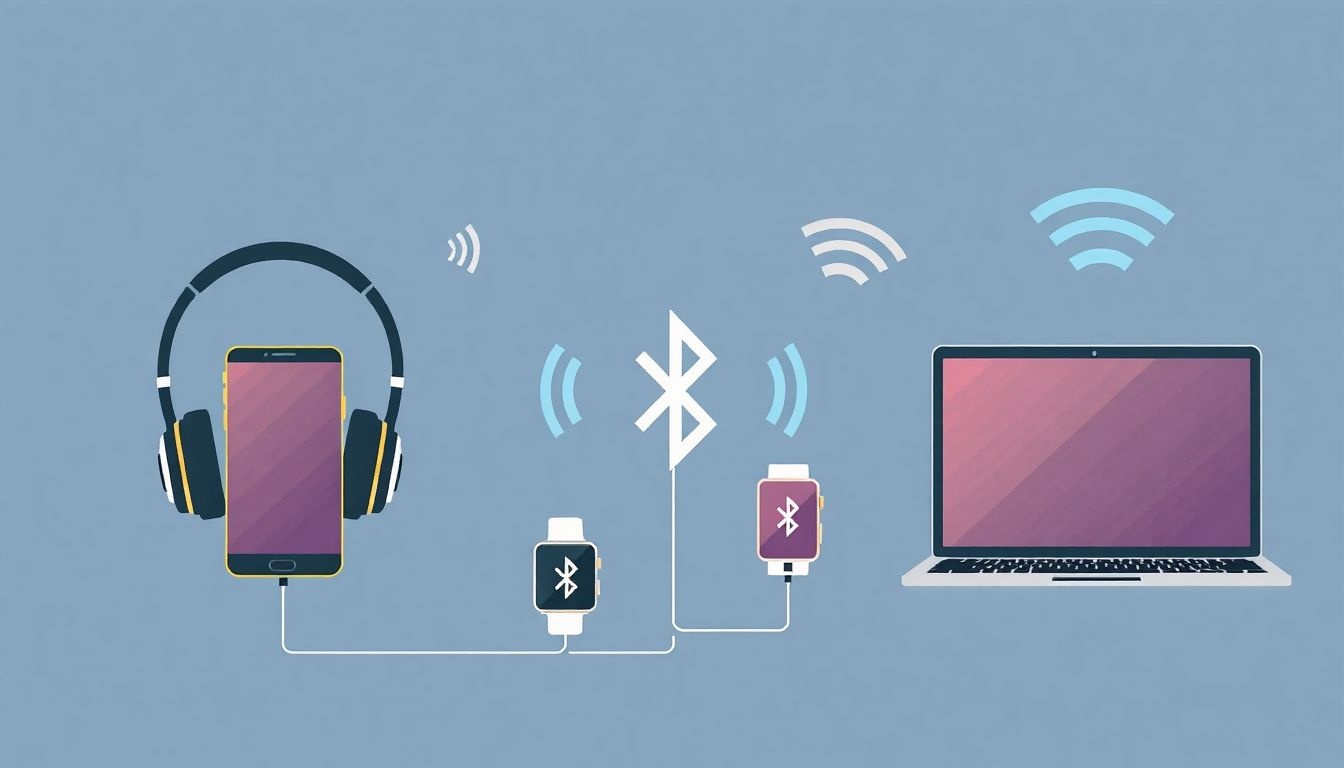 A Bluetooth lehetővé teszi az eszközök vezeték nélküli kapcsolatát gyorsan.