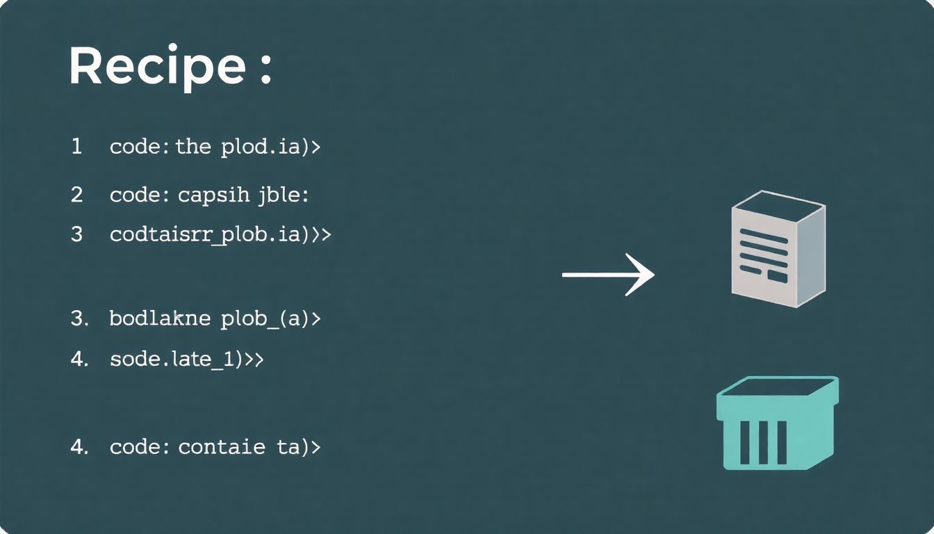 A Dockerfile szabályozza az image építés pontos lépéseit.