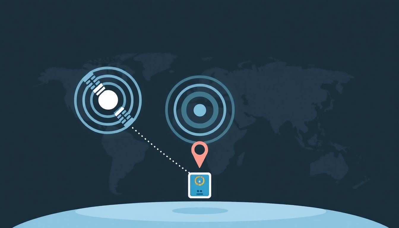 A GPS jelek fénysebességgel utaznak, pontos időt közvetítve.