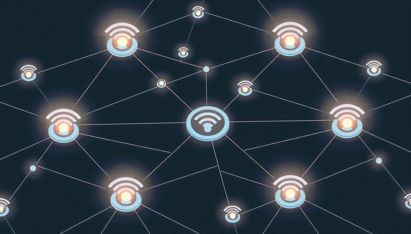 A Mesh Wi-Fi hálózat zökkenőmentes és kiterjesztett lefedettséget biztosít.