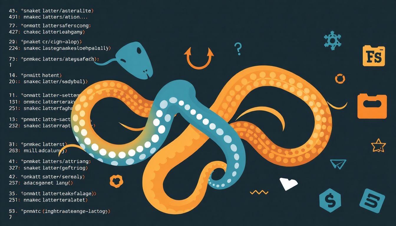 A snake_case gyakori Pythonban, míg JavaScriptben ritkábban használatos.