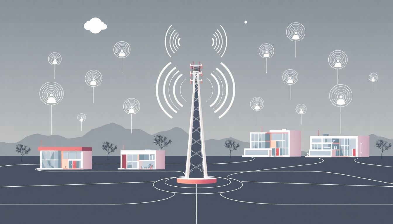 Az 5G FWA villámgyors internetet biztosít vezeték nélküli kapcsolatban.