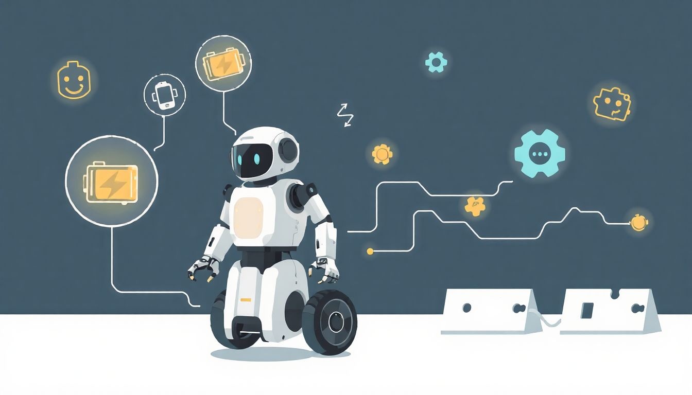 Az energiatárolás fejlesztése kulcs a mobil robotok autonómiájához.