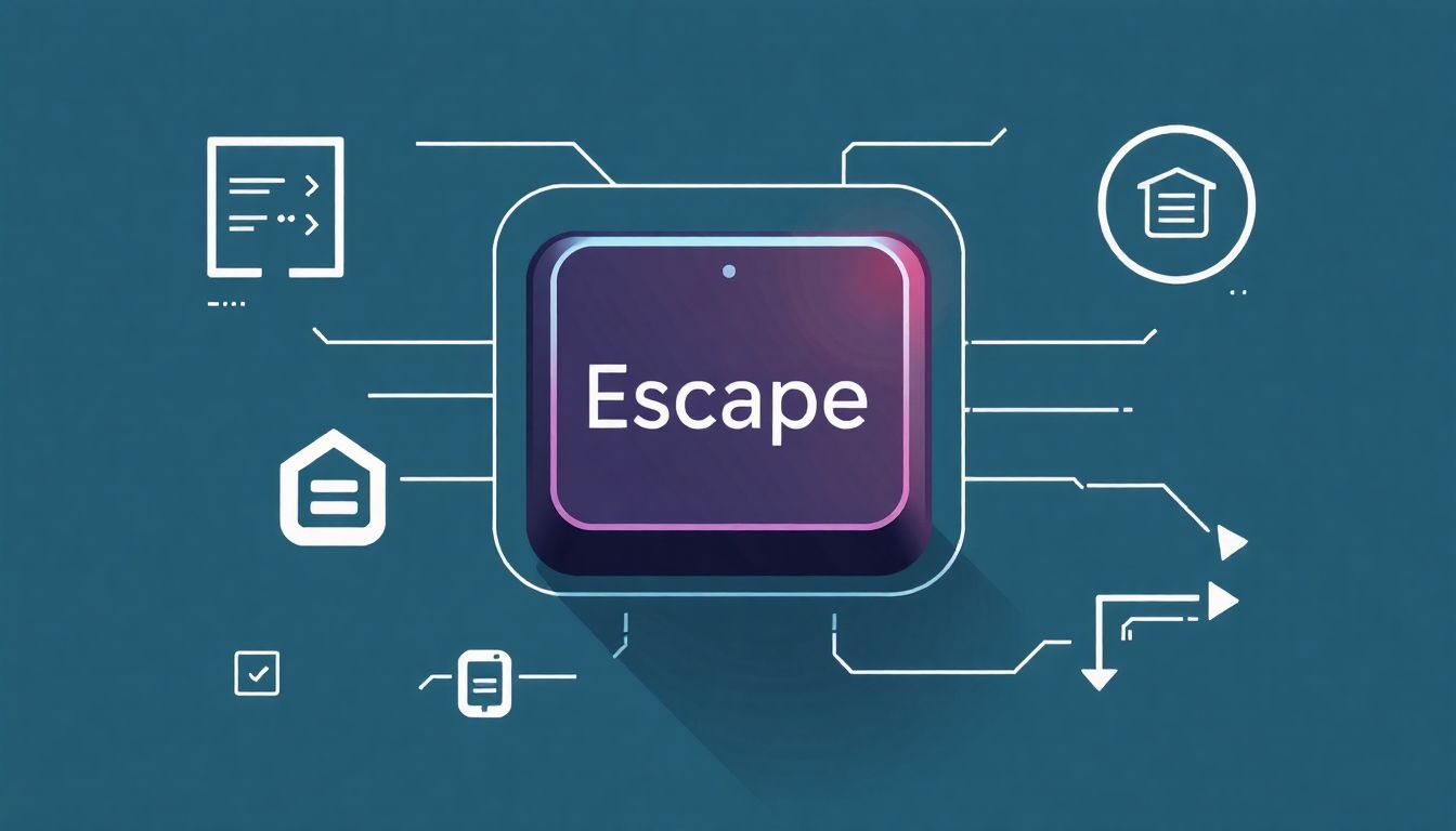 Az Escape billentyű megszakítja a program futását hibák esetén.
