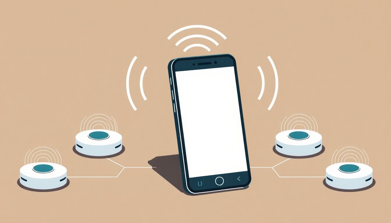 Az iBeacon Bluetooth alapon pontos helymeghatározást tesz lehetővé.