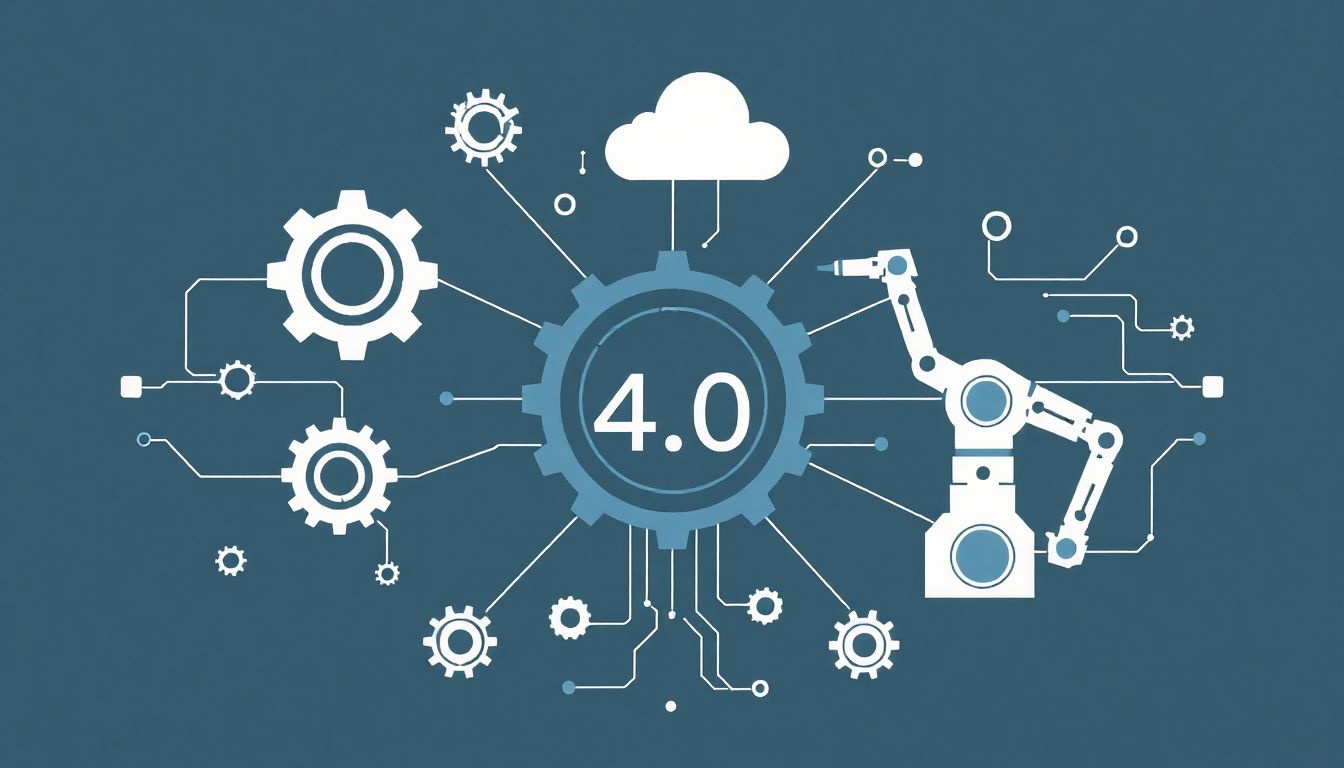 Az ipar 4.0 kulcs: IoT, mesterséges intelligencia és big data.