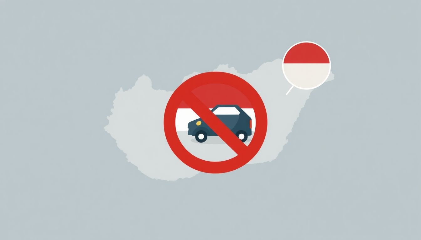 Az Uber 2016-ban tiltották Magyarországon szabályozási problémák miatt.