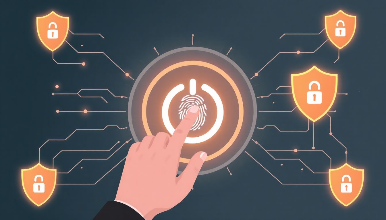 A Touch ID a bekapcsológombban gyors és biztonságos azonosítást biztosít.