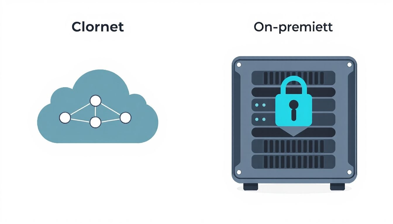 A felhő alapú intranet rugalmas, míg az on-premise biztonságos.