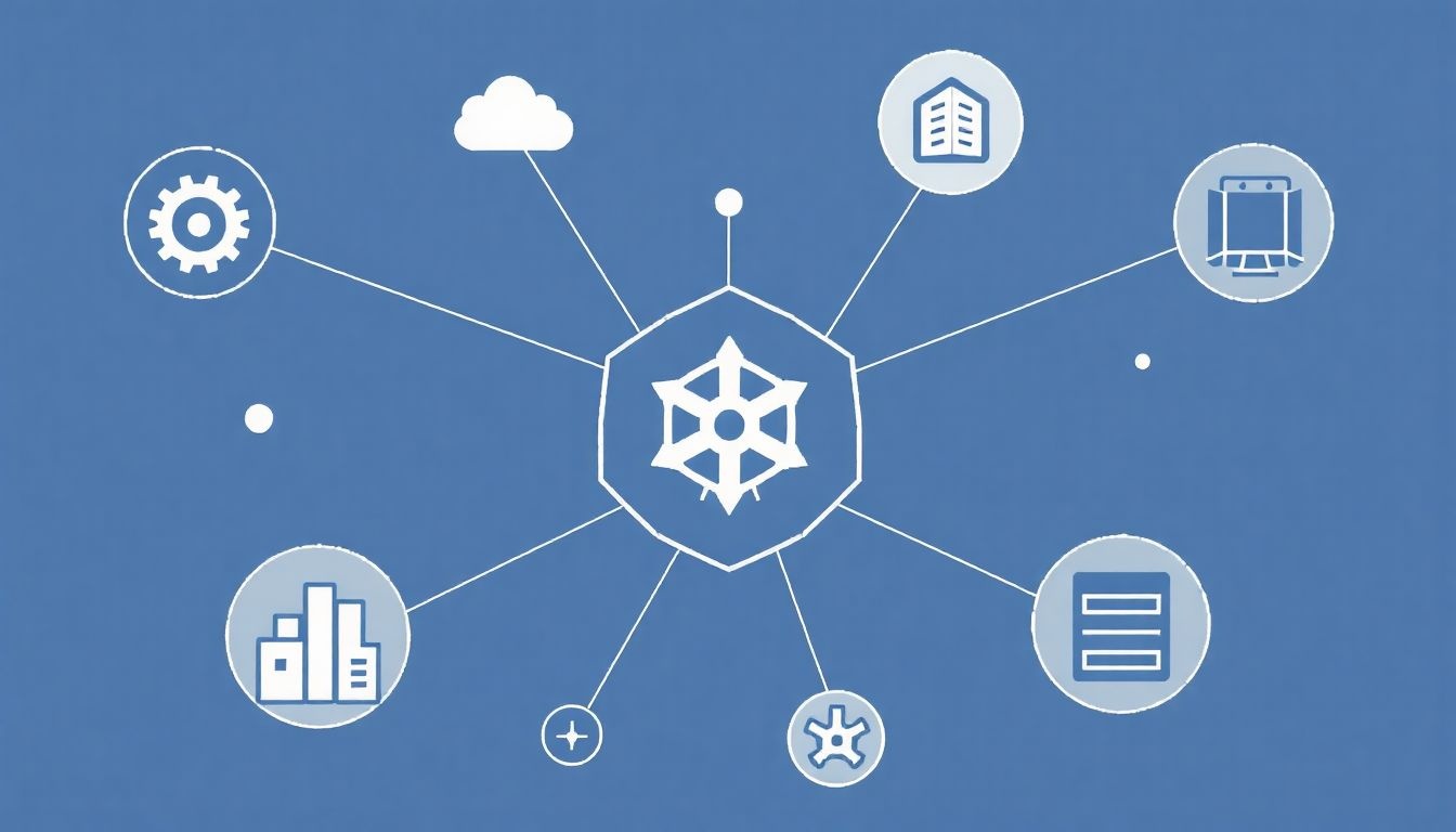 A Kubernetes skálázható mikroszolgáltatásokat és CI/CD folyamatokat támogat.