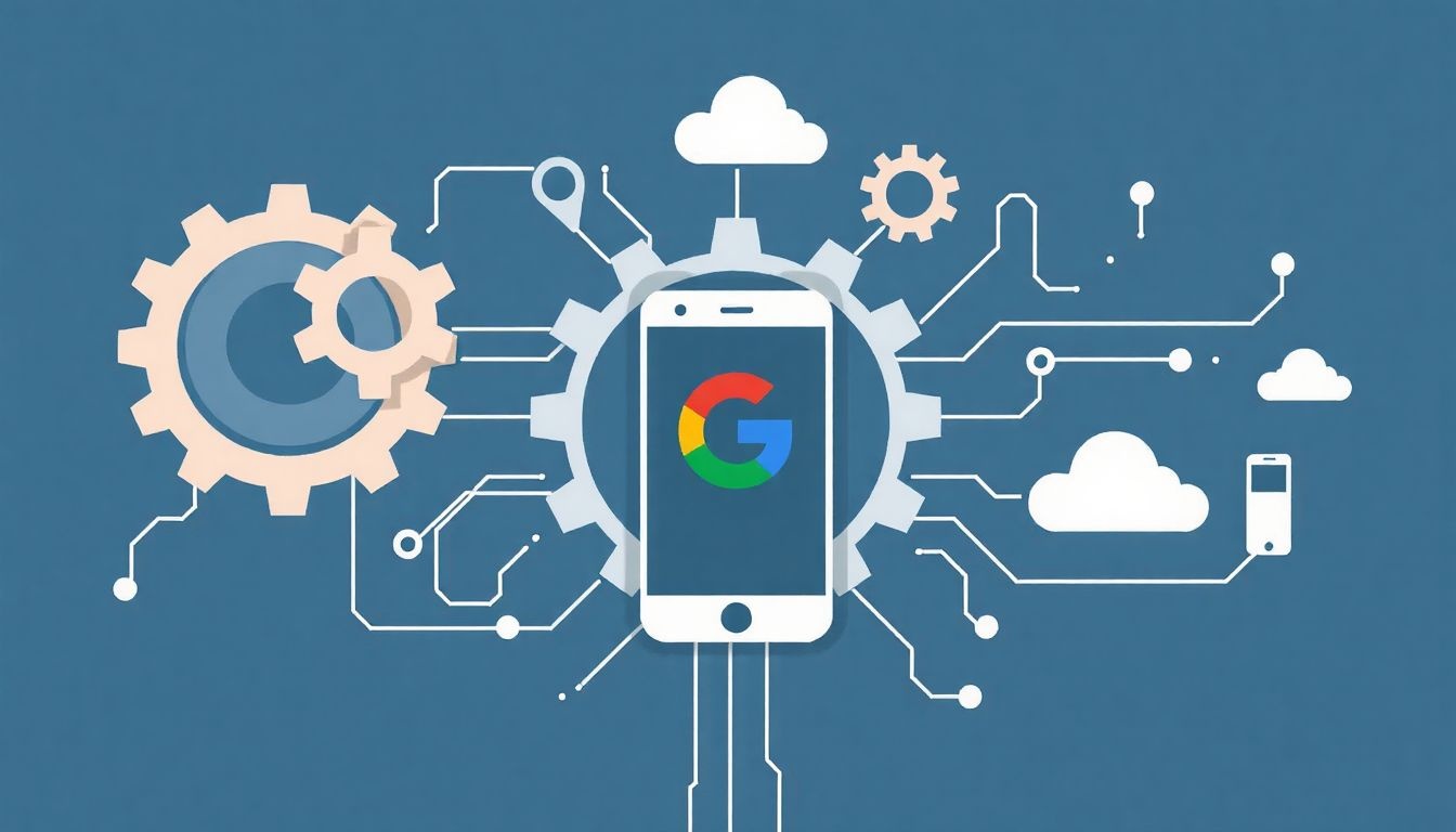 A GMS integrálja a Google szolgáltatásokat zökkenőmentes felhasználói élményért.