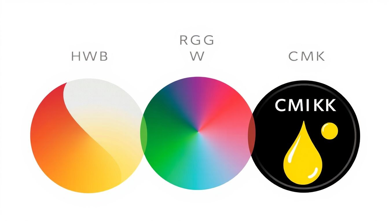 A HWB egyszerűbb színkeverést kínál, mint az RGB vagy CMYK.
