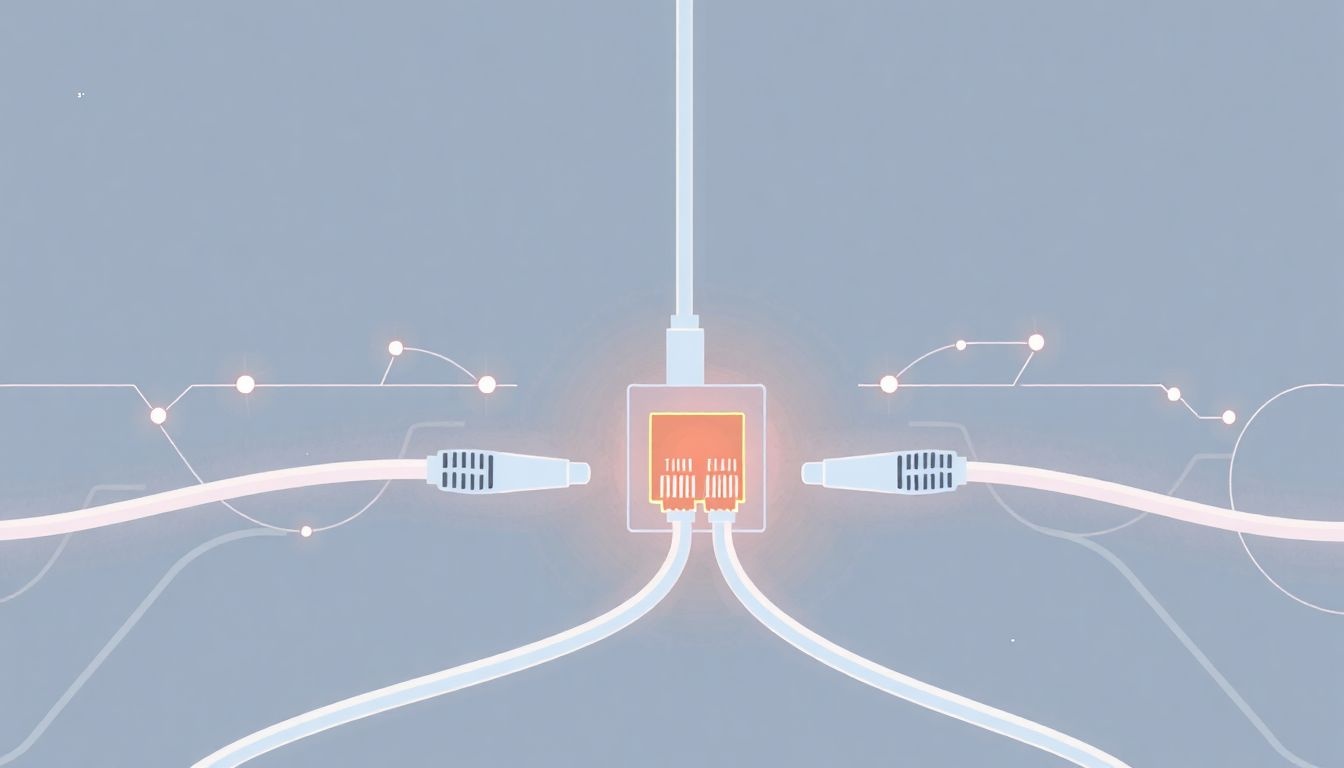 Az Ethernet kábelek minősége kritikus a stabil internetkapcsolathoz.