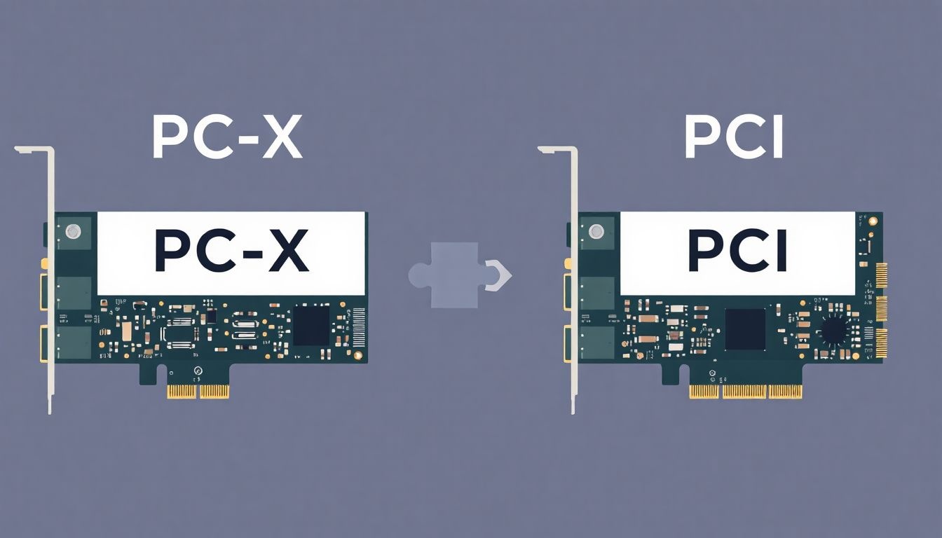 A PCI-X kártyák visszafelé kompatibilisek PCI slotokkal.