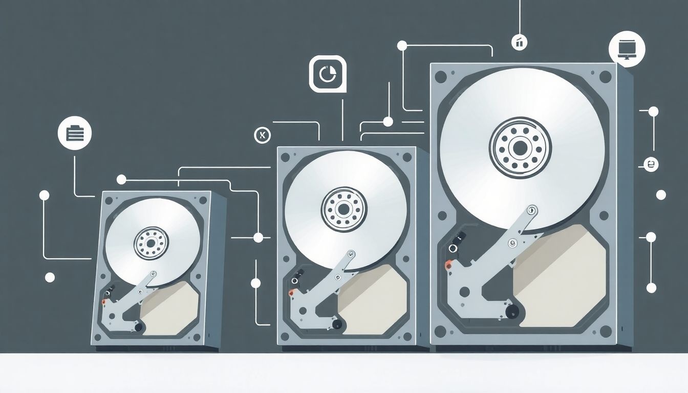 A HDD-k kapacitása mágneses technológiával folyamatosan növekszik.