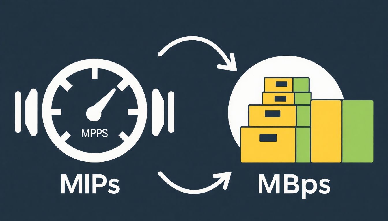 Az Mbps a sebességet, a MBps az adatmennyiséget jelzi.