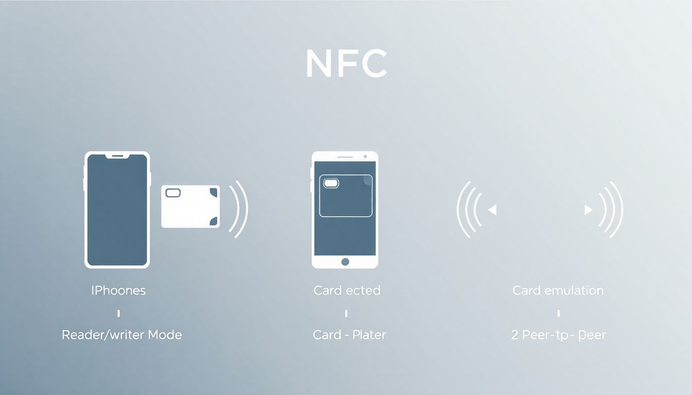 Az NFC olvasó/író mód valós idejű adatcserét tesz lehetővé.