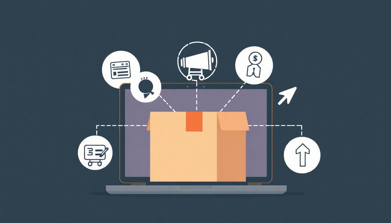 Hatékony online marketing stratégia növeli a dropshipping eladásokat gyorsan.