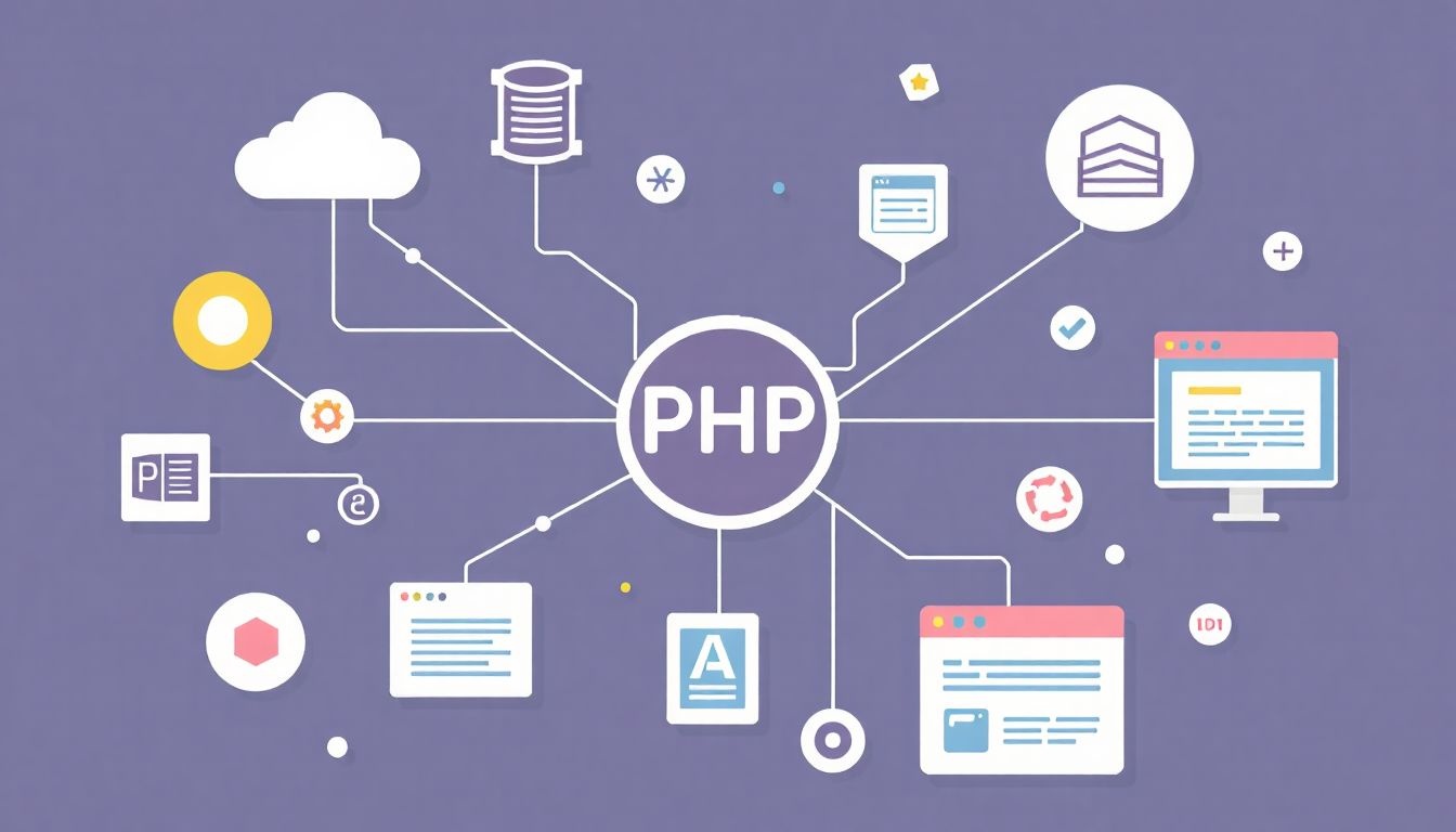 A PHP gyakran használatos dinamikus weboldalak és űrlapok készítéséhez.