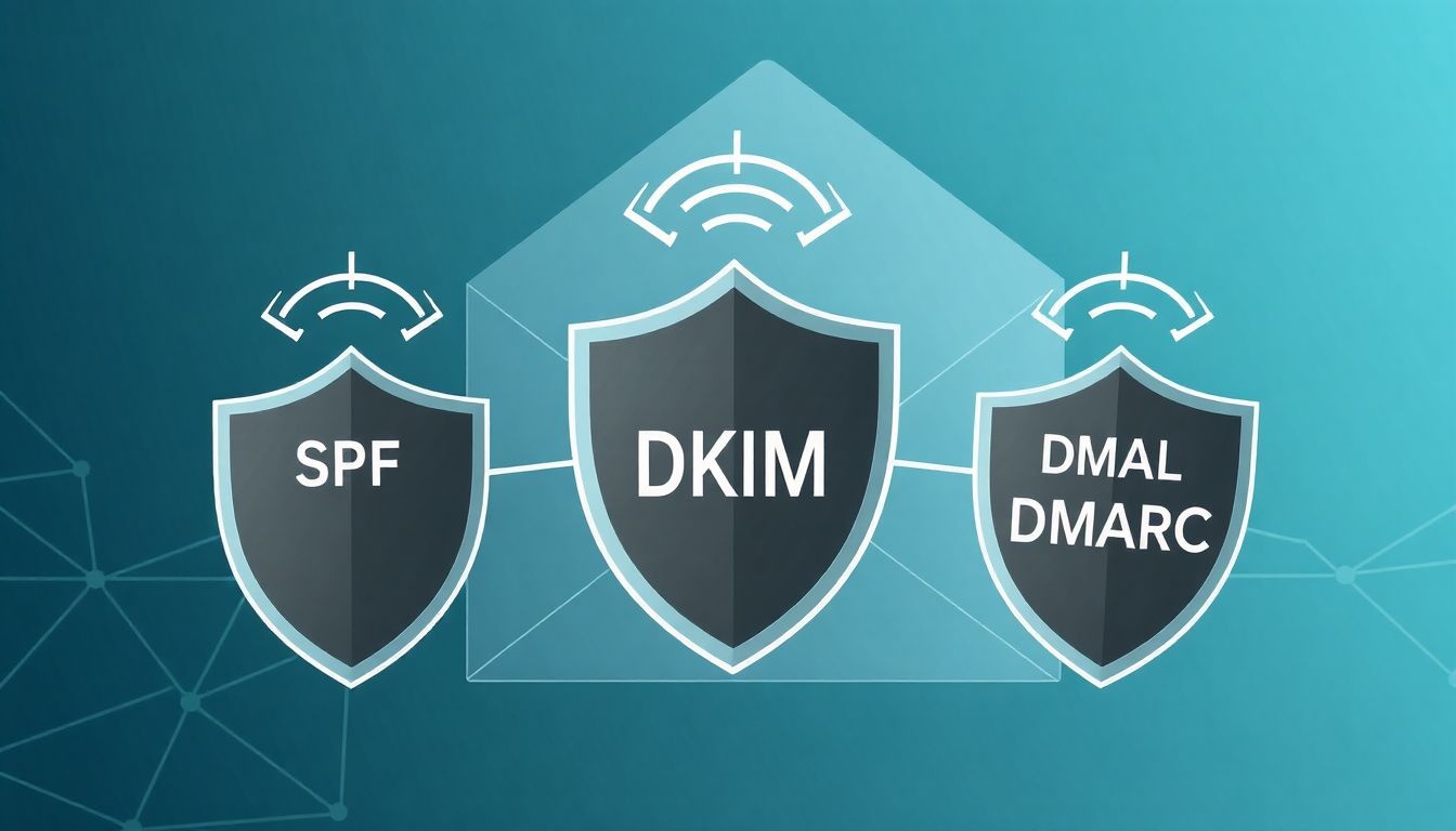 Az SPF, DKIM és DMARC jelentősen növeli az e-mailek kézbesíthetőségét.