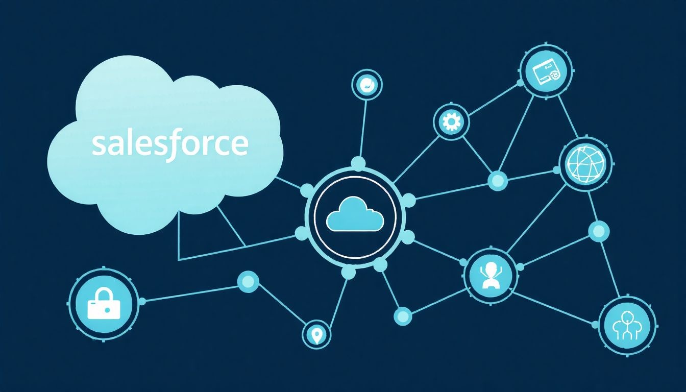A Salesforce integrációja egyszerűsíti az adatkezelést és automatizálást.